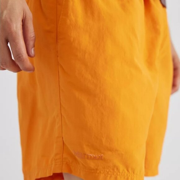 Marmot Juniper Springs Short 5" Orange Pepper Mens Sizes NWT UPF50 Quick Dry - Picture 3 of 10